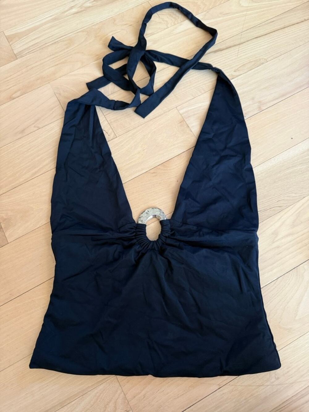 Edikted Black Halter Top